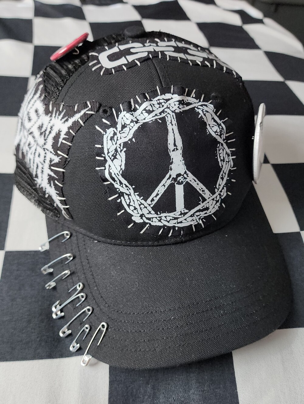 DIY Crust Punk Hat